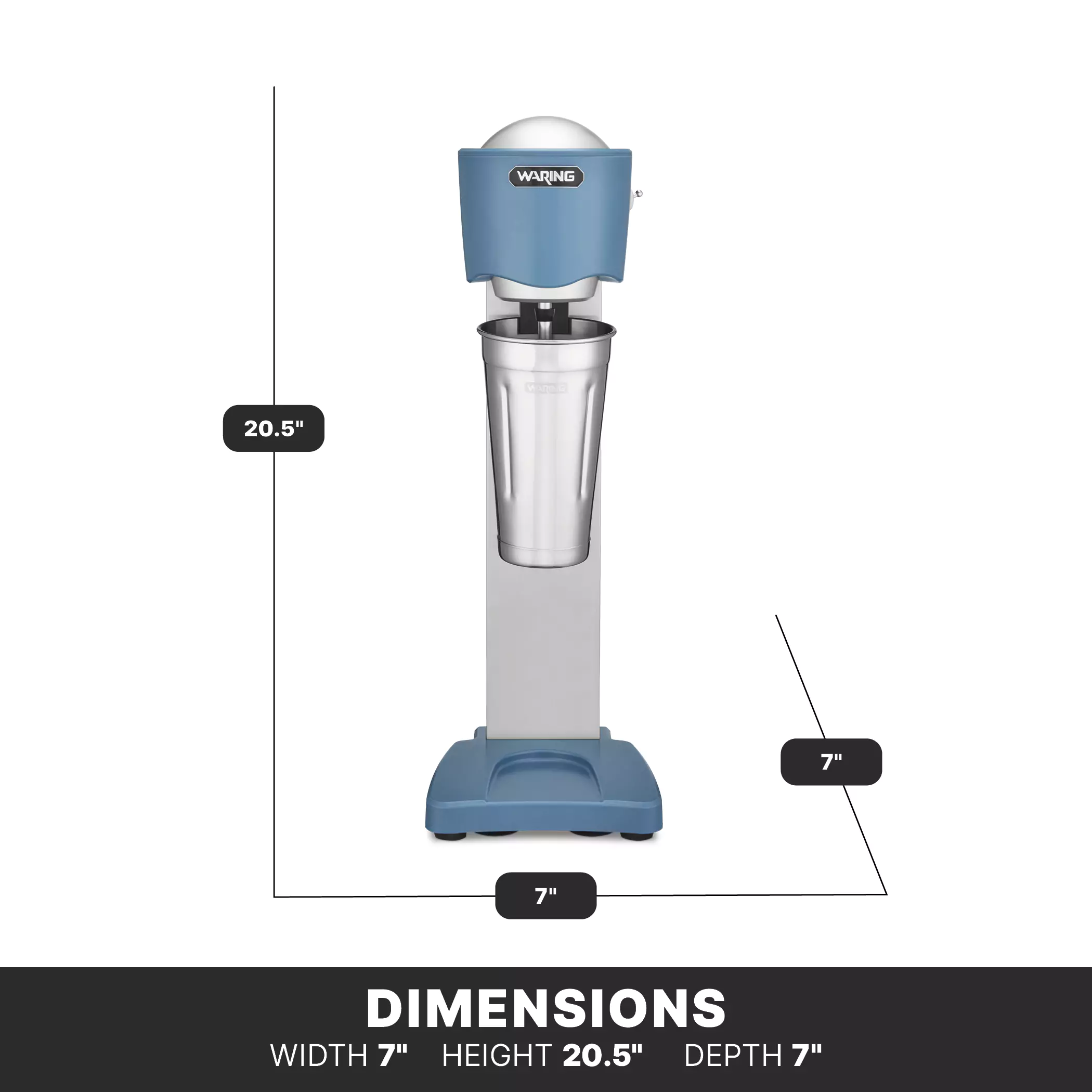 Light-Duty Single Spindle Drink Mixer